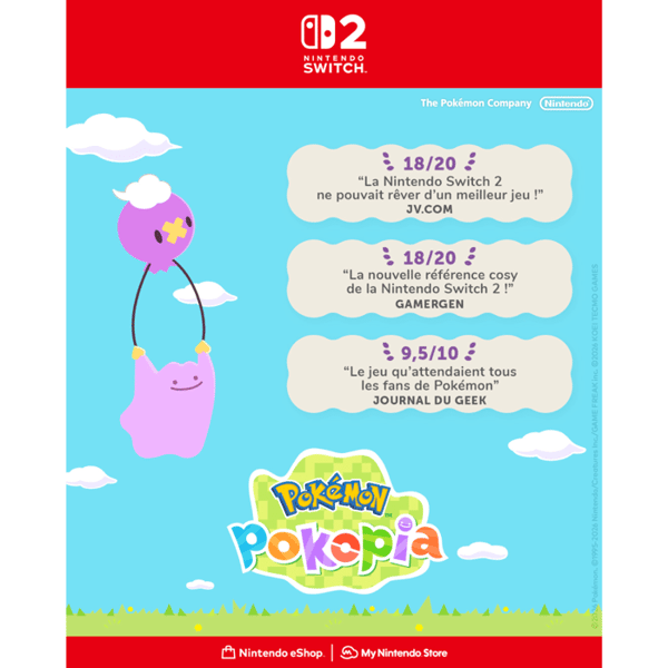 Pokémon Pokopia • Nintendo Switch 2-spel