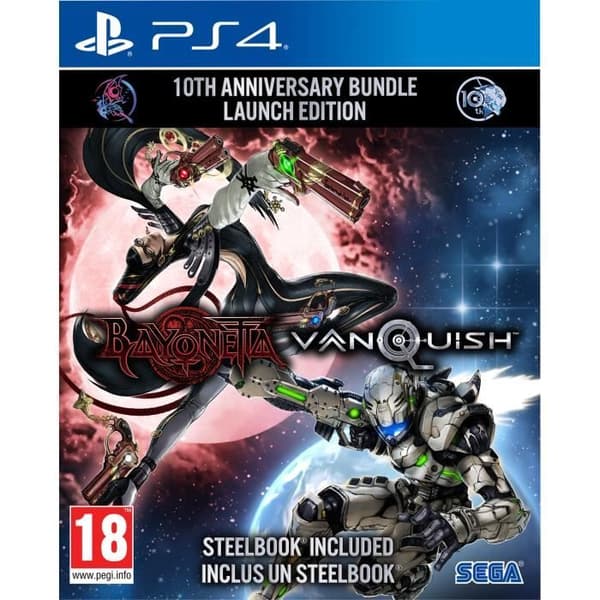 Bayonetta & Vanquish 10th Anniversary: Bundle Launch Edition - PS4-spel