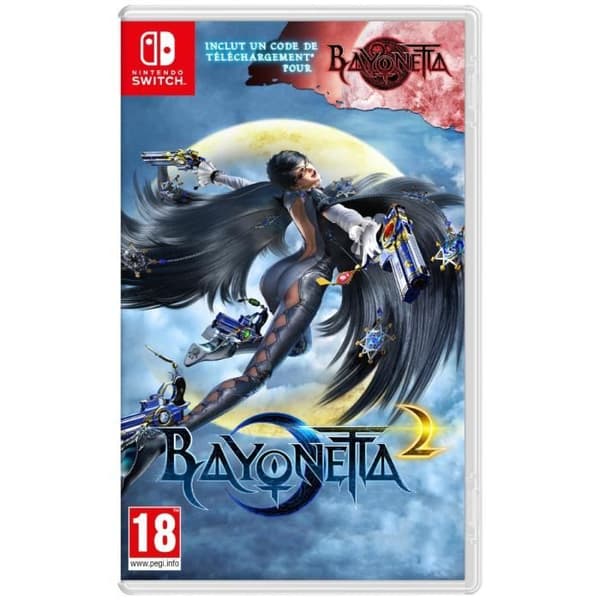 Bayonetta 2 + Bayonetta (kod) • Nintendo Switch-spel