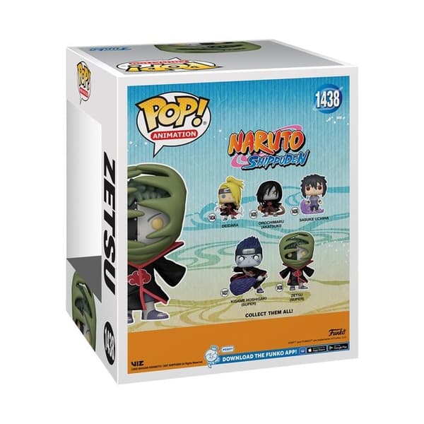 Funko Pop! Super: Naruto Shippuden - Zetsu 6" Superstor pop!- USED