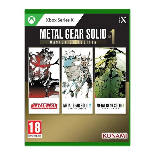 Metal Gear Solid Master Collection Vol. 1 - Xbox - Engelska