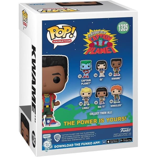 Funko Pop! - Captain Planet - Kwame- USED