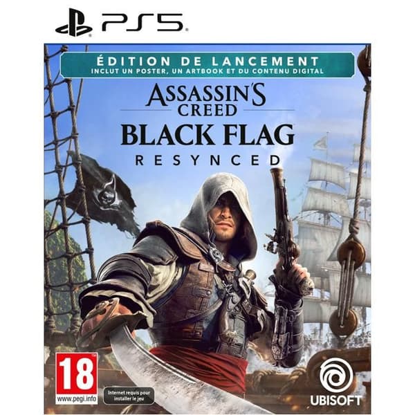 UBISOFT Assassin's Creed Black Flag Resynced PS5 Launch Edition