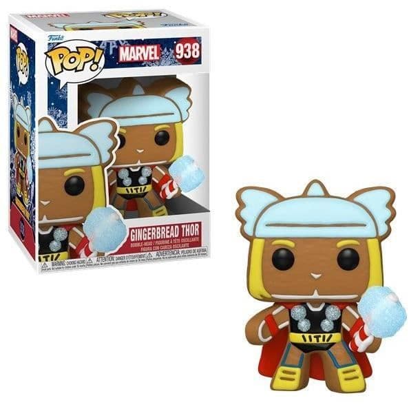 Funko Pop! Marvel: Holiday - Thor- USED