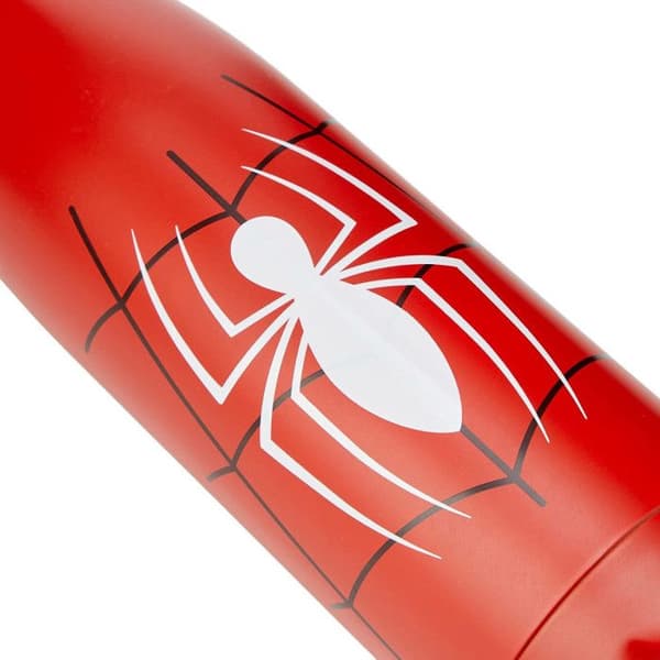 Vattenflaska - MARVEL - Spiderman - Metall - Röd - Barn- USED