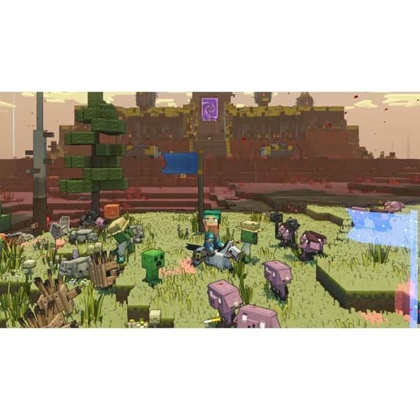 Minecraft Legends - Deluxe Edition • Nintendo Switch-spel