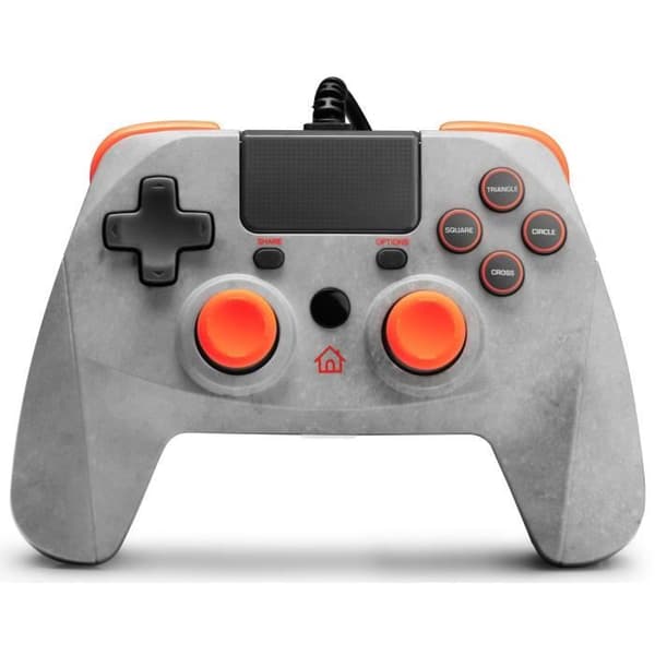 Gamepad - SNAKEBYTE - Manette 4S Rock - Färgad - Vibration - Grå