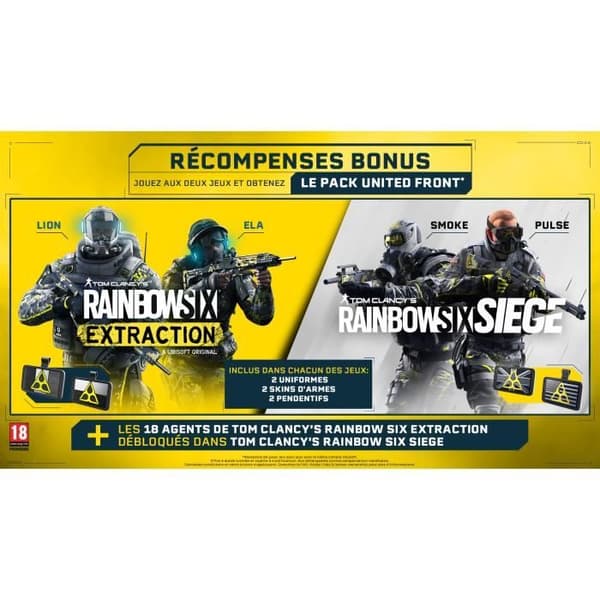 UBISOFT Tom Clancy’s Rainbow Six Extraction PS4 Standard PEGI 18