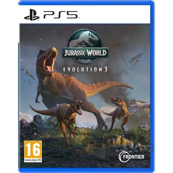 JUST FOR GAMES Jurassic World Evolution 3 PS5 Spel Standard Blu-Ray