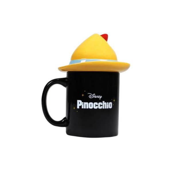 Mugg 3D - HALF MOON BAY - Pinocchio - Keramik - 400ml - Ej diskmaskinssäker- USED