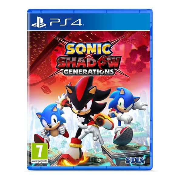 SONIC X SKUGGA GENERATIONER - Version PS4