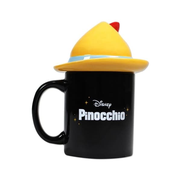 Mugg 3D - HALF MOON BAY - Pinocchio - Keramik - 400ml - Ej diskmaskinssäker- USED