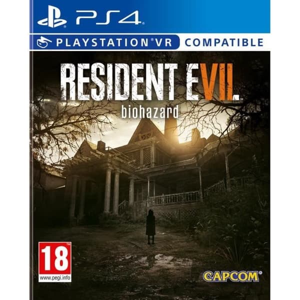 CAPCOM Resident Evil 7 biohazard PS4-spel Standard 18+