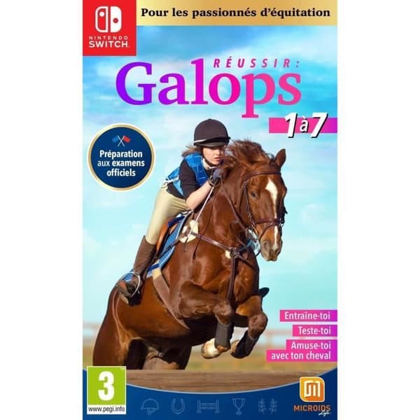 Galopp 1 till 7 Byt spel