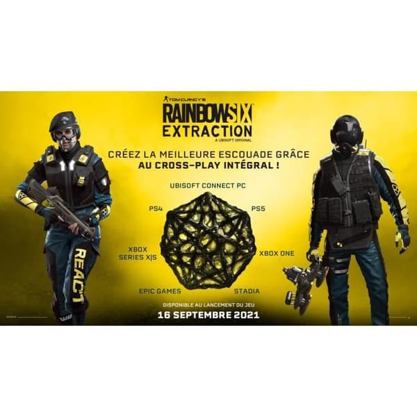 UBISOFT Tom Clancy’s Rainbow Six Extraction PS4 Standard PEGI 18