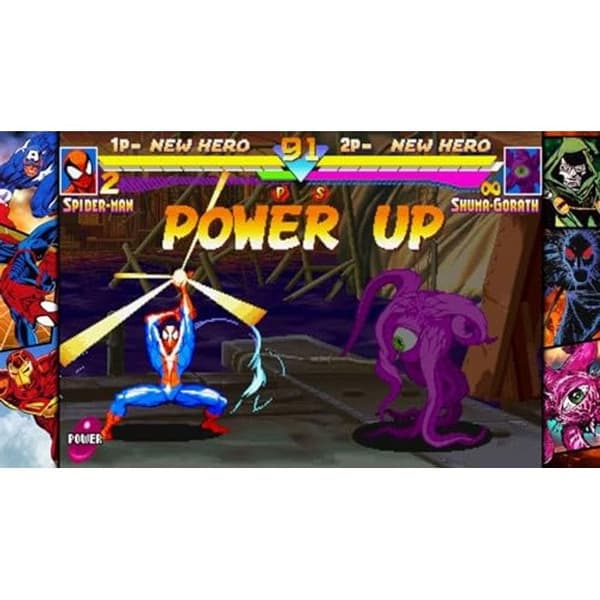 Marvel vs. Fighting Collection: Arcade Classics - Spela. Station PS4 - Engelska