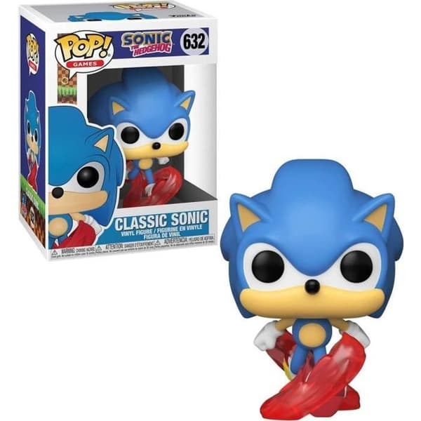 Funko Pop! Spel: Sonic 30th- Running Sonic- USED