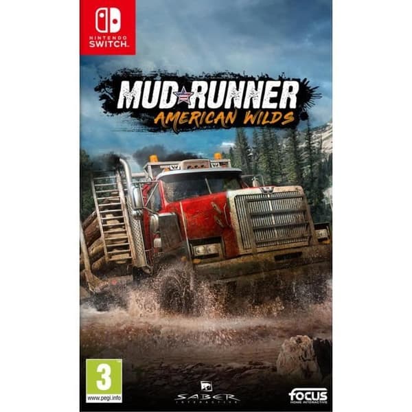 FOCUS MudRunner American Wilds Edition Nintendo Switch Online Co-op
