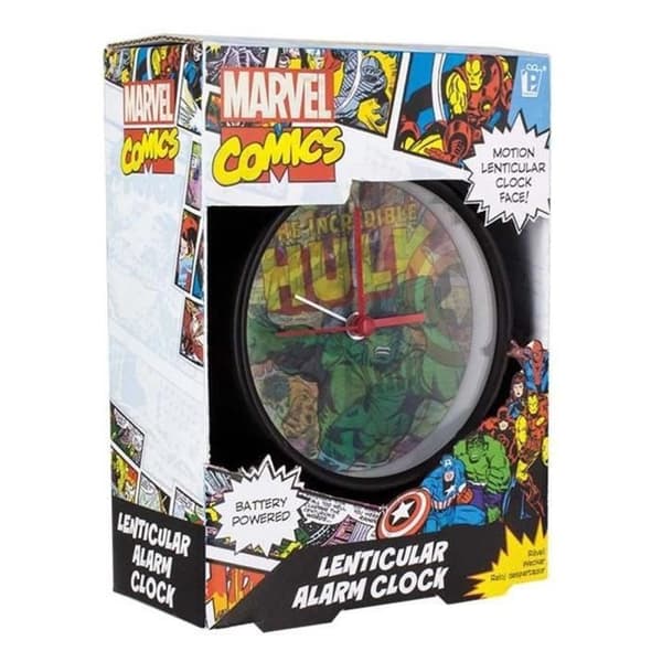 Marvel 3D Effect Alarm Clock: Superhjältar- USED