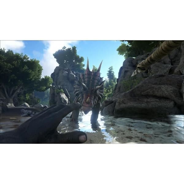 ARK: Ultimate Survivor Edition PS4-spel Bas + alla DLC Blu-ray