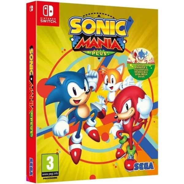 SEGA Sonic Mania Plus spel Nintendo Switch 1–4 spelare PEGI 7+
