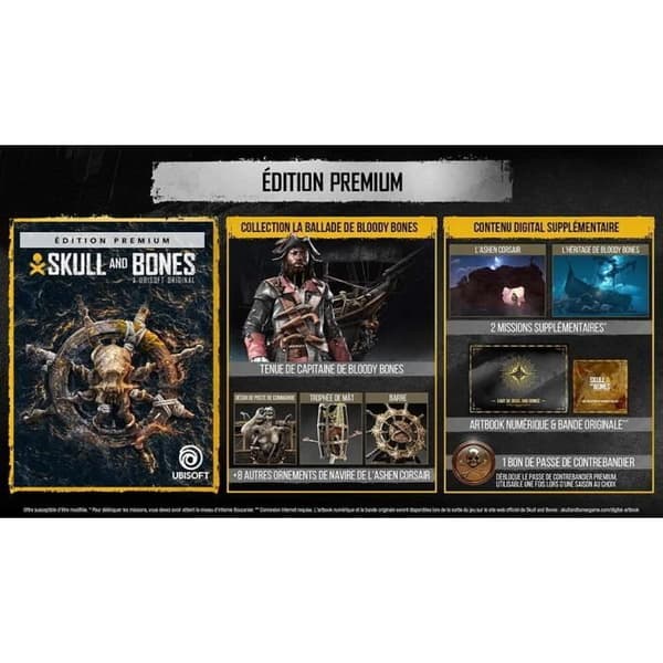 Skull & Bones - Premium Edition PS5-spel