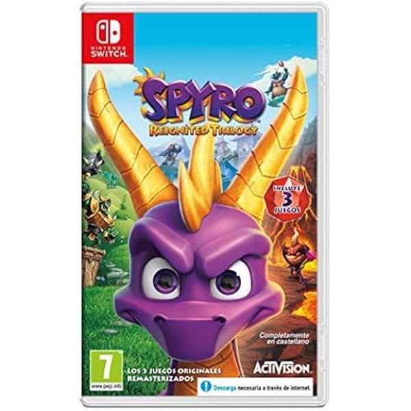 Äventyrsspel - Activision - Spyro Reignited Trilogy - PS4 - Boxversion - PEGI 7+