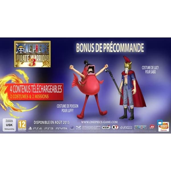 One Piece: Pirate Warriors 3 PS4-spel