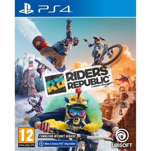 UBISOFT Riders Republic PS4-spel Multiplayer Sport