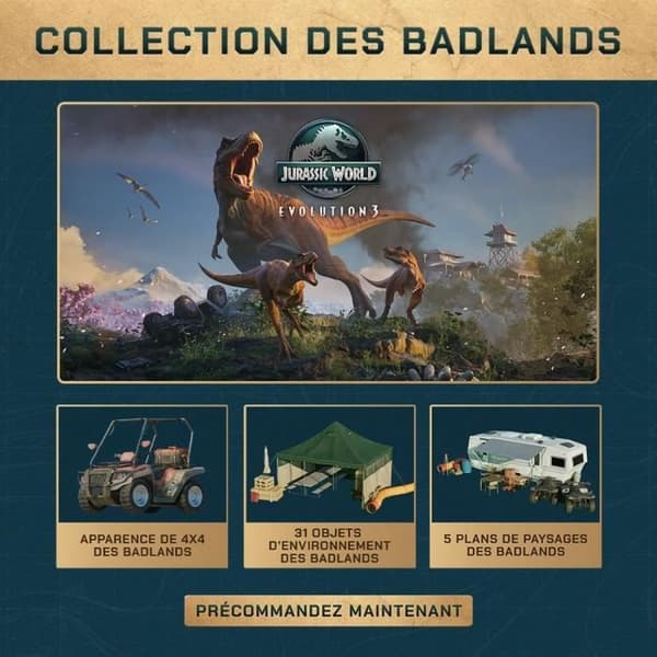 Jurassic World Evolution 3 - Xbox Series X-spel