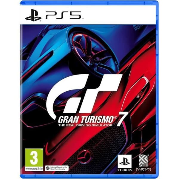 GENERIC Gran Turismo 7 PS5 Videospel Blu-Ray PEGI 3+