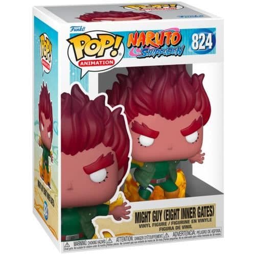 Funko Pop! Animation: Naruto Shippuden - Might Guy (Eight Inner Gates)- USED