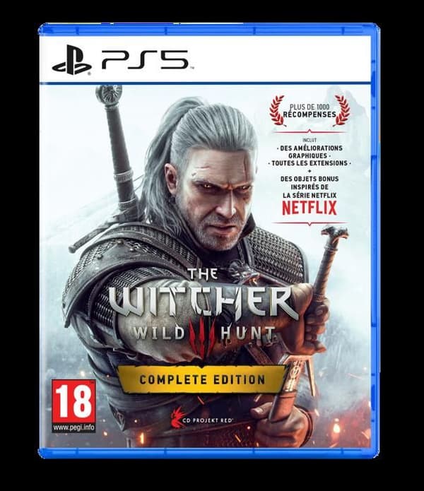 Videospel - The Witcher 3 - Complete Edition - PS5 - Importversion - Spelbart på Franska