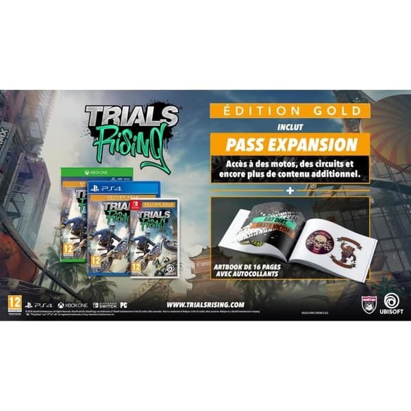 Trials Rising Gold Edition PS4-spel