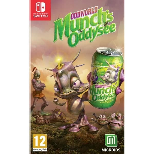 Oddworld Munchs Oddysee Switch Game