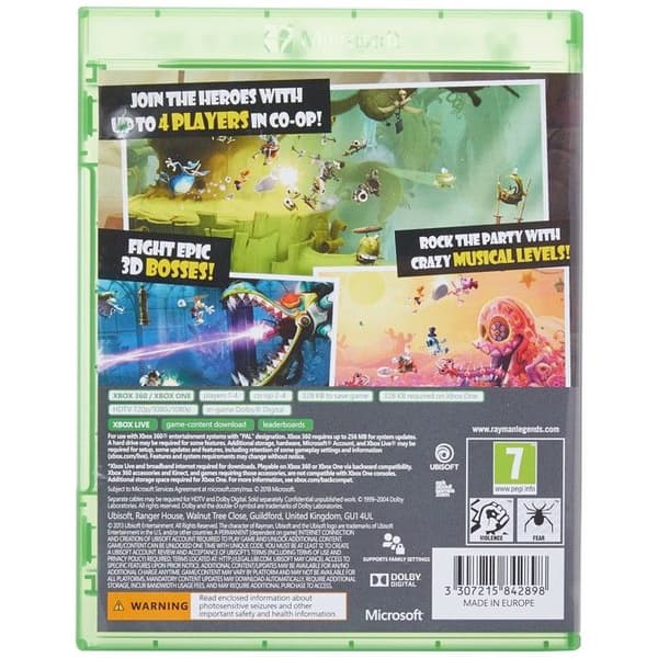 Rayman Legends (Klassiker) Xbox 360 Begagnad
