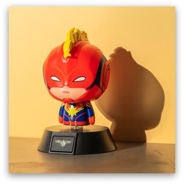 Captain Marvel Icon Lamp- USED