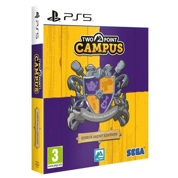 Videospel - SONY - Two Point Campus Inskrivningsutgåvan - Simulation - PS5 - Blu-Ray