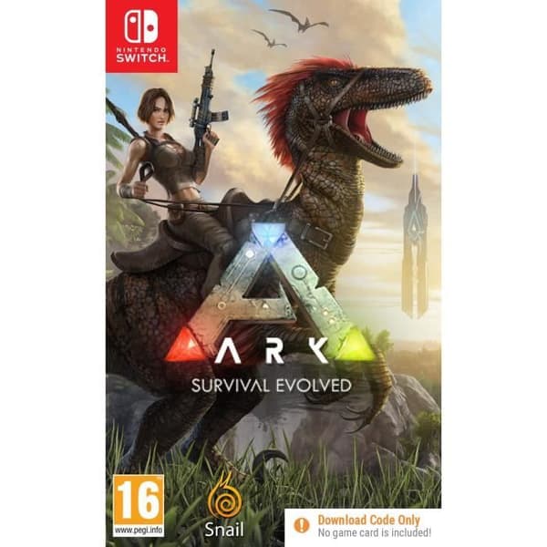 ARK: Survival Evolved Nintendo Switch spel Standard Code i box