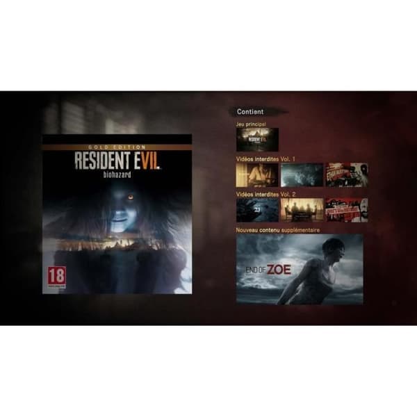 Resident Evil 7: Biohazard Gold Edition PS4-spel