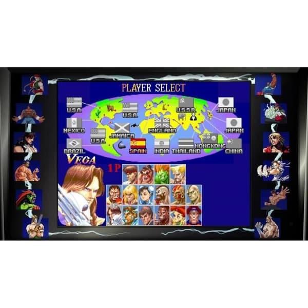 Street Fighter 30th Anniversary Collection PS4-spel