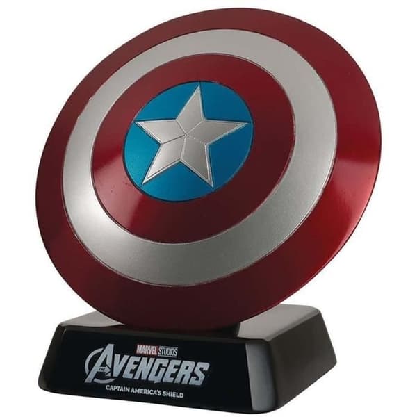 Sköldfigur - EAGLEMOSS - Captain America - 16 cm- USED