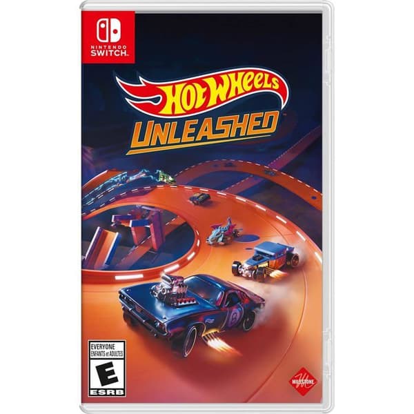Videospel - DEEP SILVER - Hot Wheels Unleashed - Nintendo Switch - Dynamisk bana - Ikoniska bilar