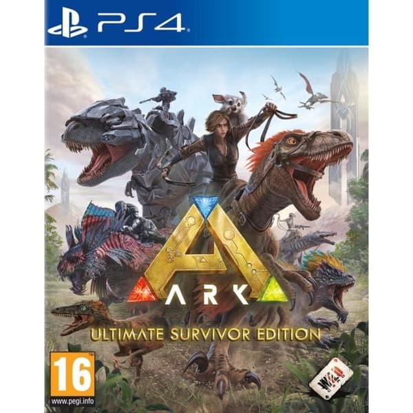 ARK: Ultimate Survivor Edition PS4-spel Bas + alla DLC Blu-ray