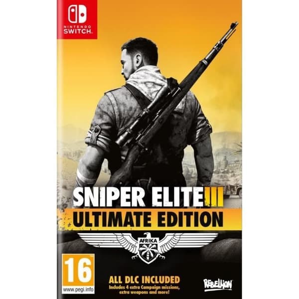 Sniper Elite 3 Ultimate Edition Spel Switch