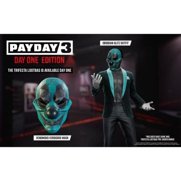 DEEP SILVER PAYDAY 3 PS5 Day One Edition Blu-ray Online Coop