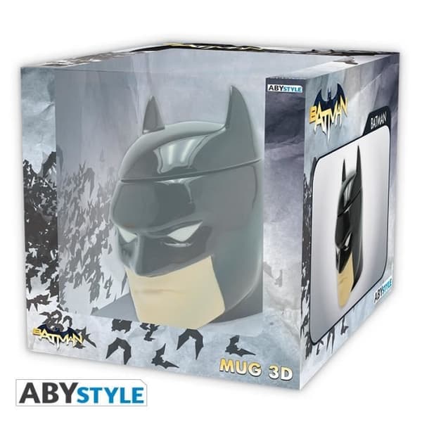 Mugg 3D - Batman - Keramik - 300 ml - Ej diskmaskinssäker- USED