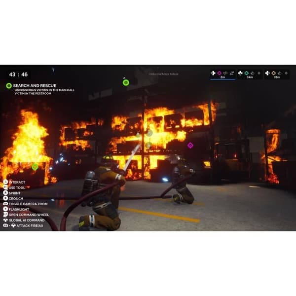Firefighting Simulator: The Squad - Xbox Series-spel