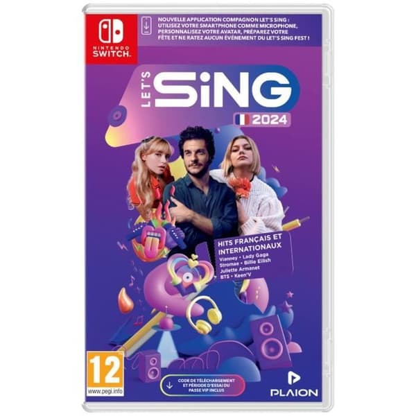 Låt oss sjunga 2024 - Nintendo Switch-spel