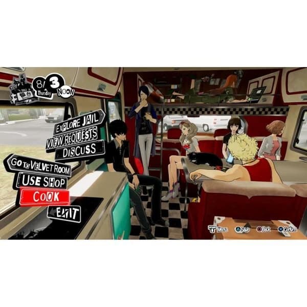 Persona 5 Strikers PS4-spel